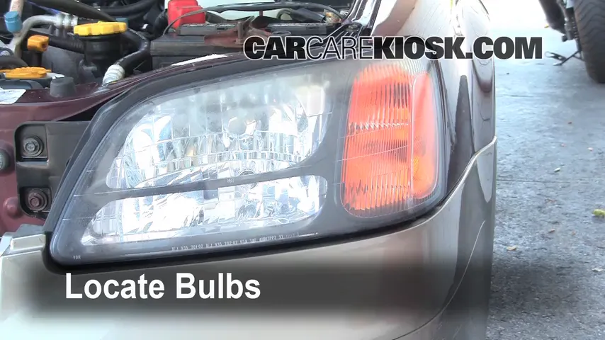 2001 Subaru Outback Limited 2.5L 4 Cyl. Wagon Lights Turn Signal - Front (replace bulb)